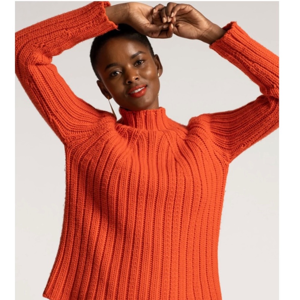 Frances Valentine Shelby Funnelneck sweater